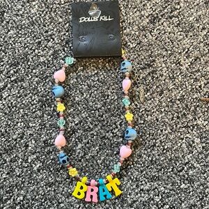 NEW DK Sugar Skull BRAT Necklace